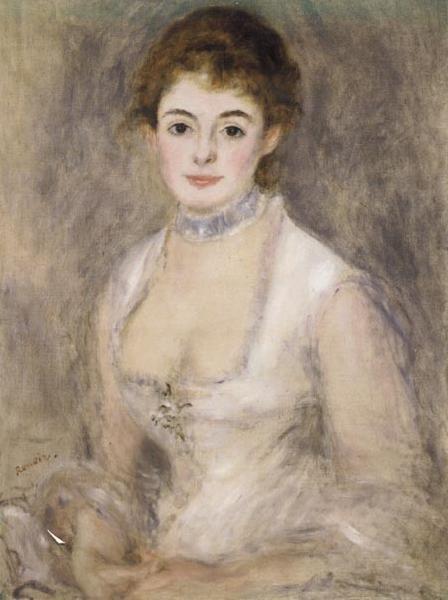 Pierre Renoir Madame Henriette Henriot Sweden oil painting art